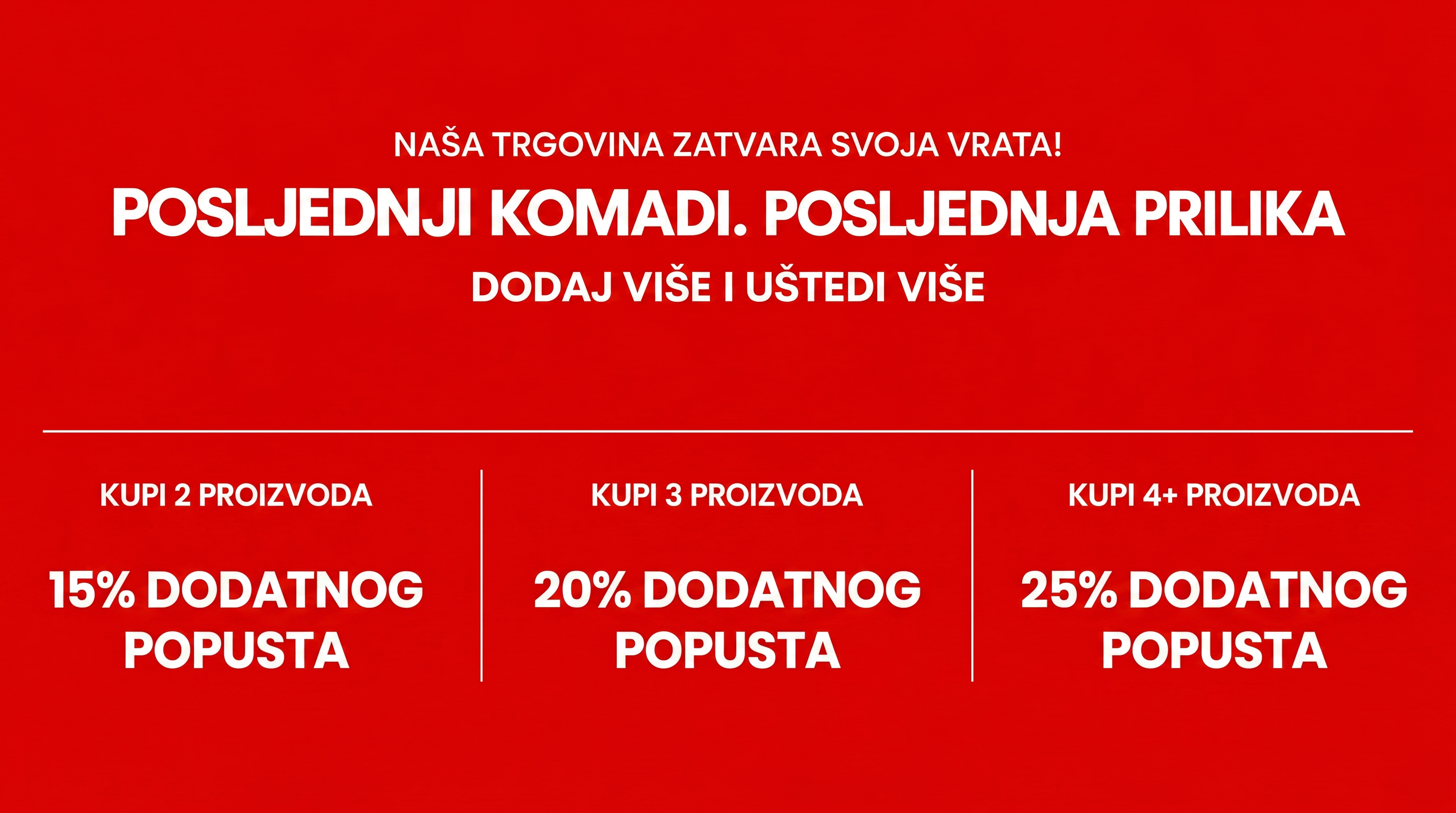 NAJPRODAVANIJI HALJINE