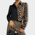 ESMIRA | moderna košulja s leopard uzorkom